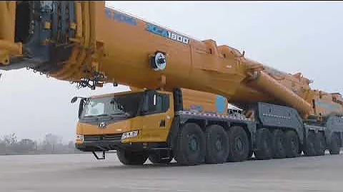 XCMG 1800ton All-terrain Crane XCA1800 And 2000ton Crawler Crane XCC2000