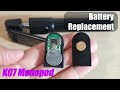 How to Open and Replace the Remote Battery for K07 Bluetooth Monopod Selfie Stick