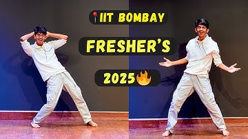 Hrithik Roshan Hook Steps in IITB Freshers 2025  🔥 Part 03 ​ #iitbombay #iitbybes #jee #viral