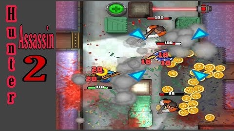 Hunter Assassin 2 - Gameplay Walkthrough! Level 1 and 2! android,iOS