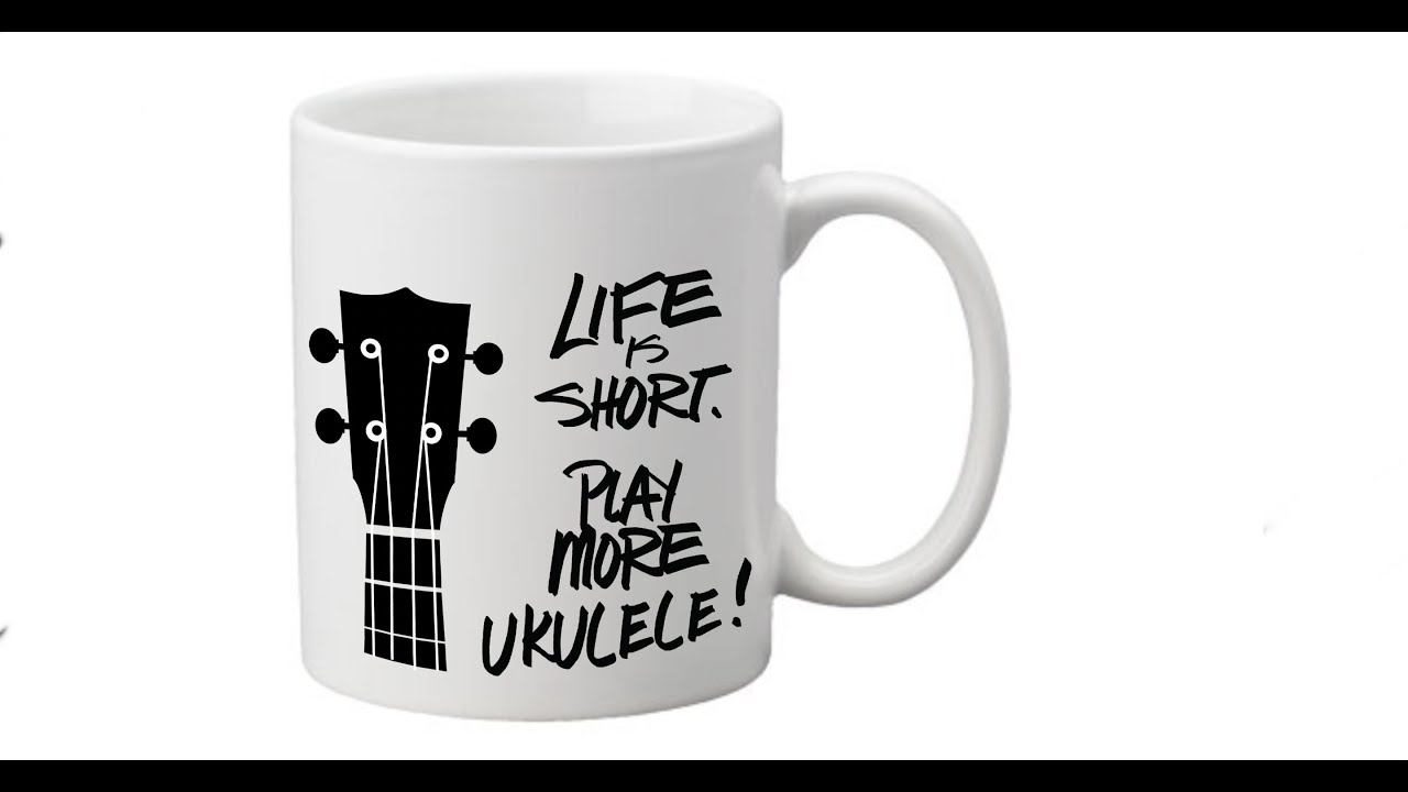 Life Is Short, Buy the Guitar Coffee Mug