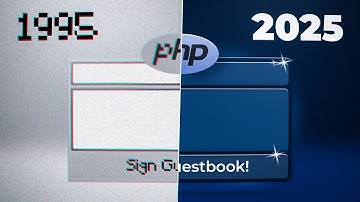 I Built the Same App in ALL Versions of PHP (1995-2025)