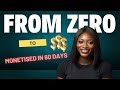 I Got Monetised on Youtube in 60 days | Here's how to monetise your channel faster