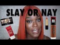 Drugstore makeup for dark skin!  SLAY or NAY?