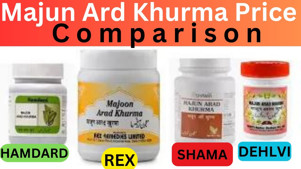 Discovering the Best Deals: Majun Ard Khurma Price Comparison🔥🔥 (Hamdard-Rex-Shama-Dehlvi)
