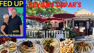 FED UP with Jon & Nancy Reviews DuPar's Restaurant