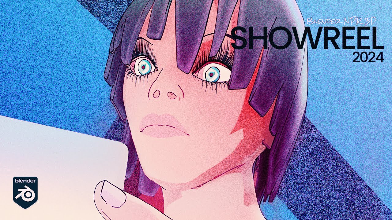 2024 Showcase: VERTEX MONSTER's Blender NPR Anime Reel