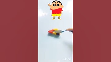 Amazing satisfying#what colour mixture do shinchan has❤️✨?#colourmixing#relaxing#shorts #subscribe🧿#