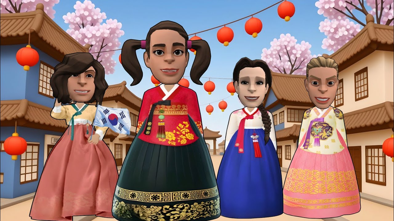 رحلة الى كوريا | #سماسم #رسوم_متحركة #رسوم_كرتونيه #انمي #انميشن #راس_الطماطم سماسم راس الطماطم