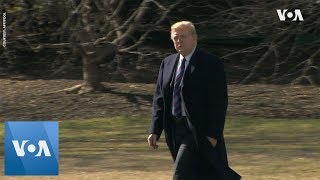 Trump at Walter Reed For Annual Medical Checkup