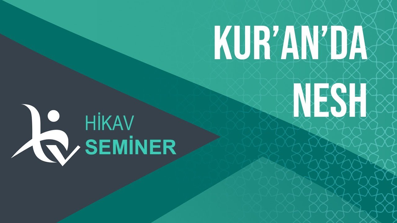 Kur'an'da Nesh - Mehmet Sait ŞİMŞEK