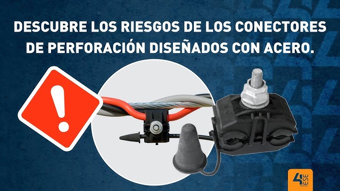 CONECTOR VAMPIRO ROBACORRIENTE PARA CONECTAR CABLES SIN PELAR DE BAJA  TENSION