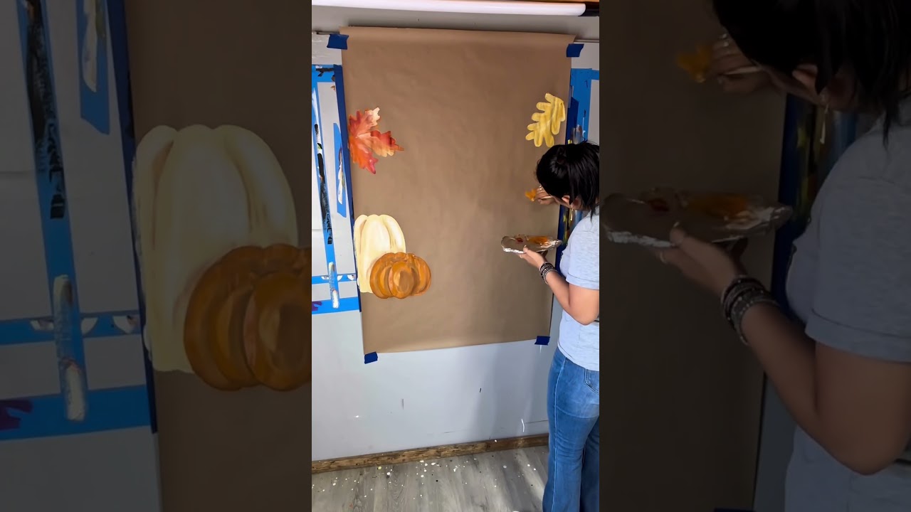 Custom Fall decor DIY Scroll banner 