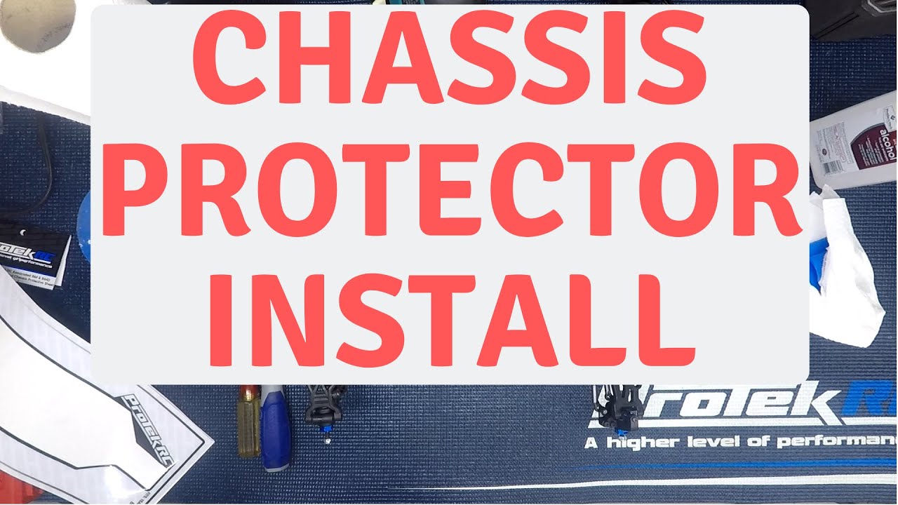 How To Properly install/Remove a chassis protector (Protek RC) - YouTube
