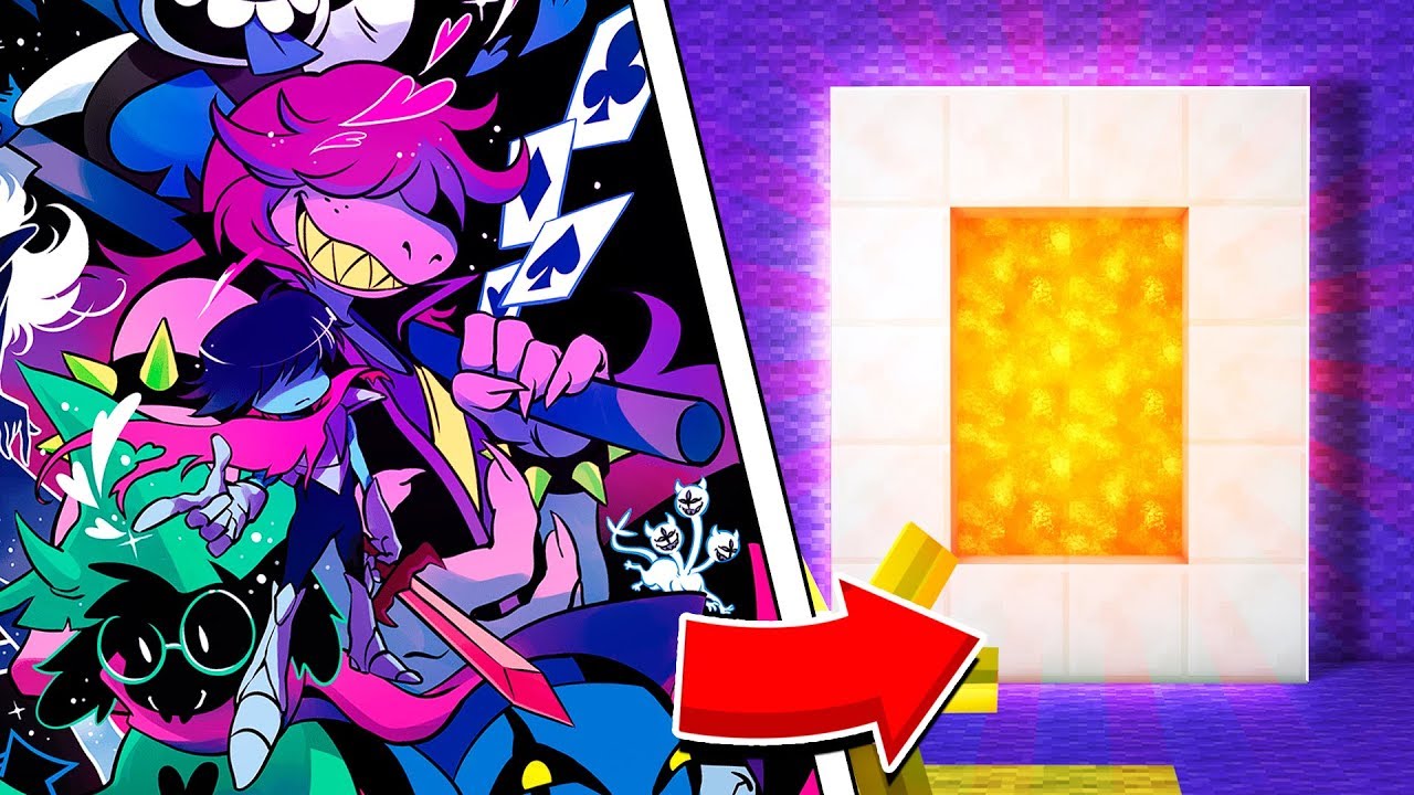 MINECRAFT HOW TO MAKE A PORTAL TO THE DELTA RUNE DIMENSION! - Minecraft ...