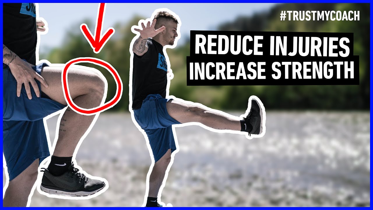 KNEE, HIP & LEG Strengthening Workout for Soccer Athletes Home