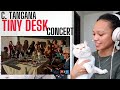 First time hearing: C. TANGANA (Leo loved it!! 😻) - Tiny Desk (Home) Concert [REACTION]