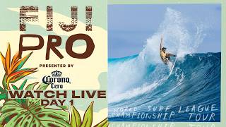 🔴 WATCH LIVE - Fiji Pro presented by Corona Cero - Day 1 - WSL Championship Tour News