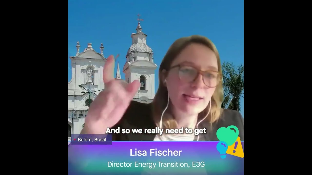 "Energy efficiency is key to global climate action." - Lisa Fischer
