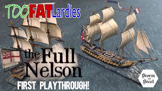 تجربة لعبة "Full Nelson" الحربية البحرية | البريطانيون ضد الفرنسيين: سفن الدرجة الثالثة | نظرة أو... screenshot 1