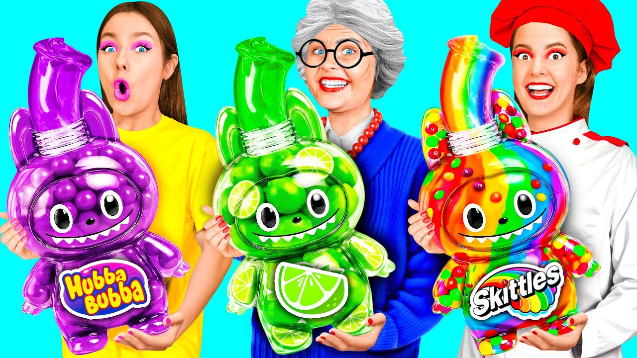 Me vs Grandma Cooking Challenge | Amazing Culinary Recipes by