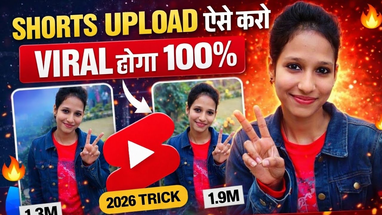 Sirf 8 Sec Me Shorts Viral😱| New YouTube Trick 2025 Setting ON Karo Aur Shorts Viral 10M Views Trick