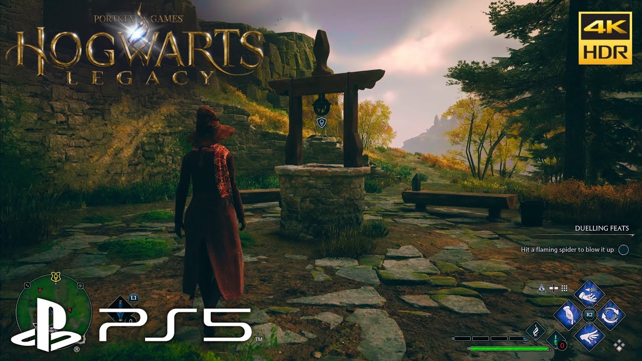 Hogwarts Legacy - Well Well Well Side Quest Treasure Location