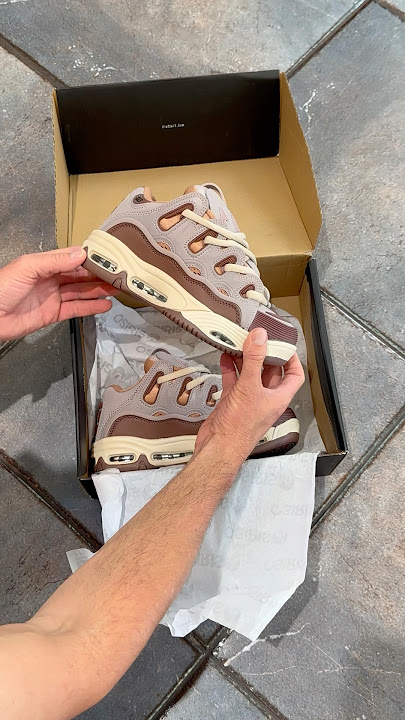#D32001  tan / plum / lilac #unboxingvideo    . These are out now on our site and in skate shops…#d3