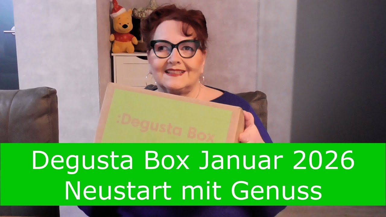 Unboxing: Degusta Box "Neustart mit Genuss" - Januar 2026