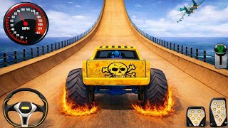 Mega Ramp Monster Car Racing 3D - Extreme Car Stunts - Android Gameplay screenshot 2