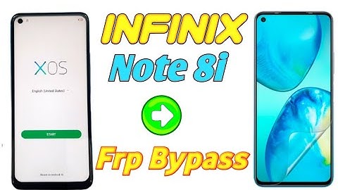 INFINIX NOTE 8i (X683) ANDROID 10 FRP BYPASS WITHOUT PC.infinix note 8i frp bypass