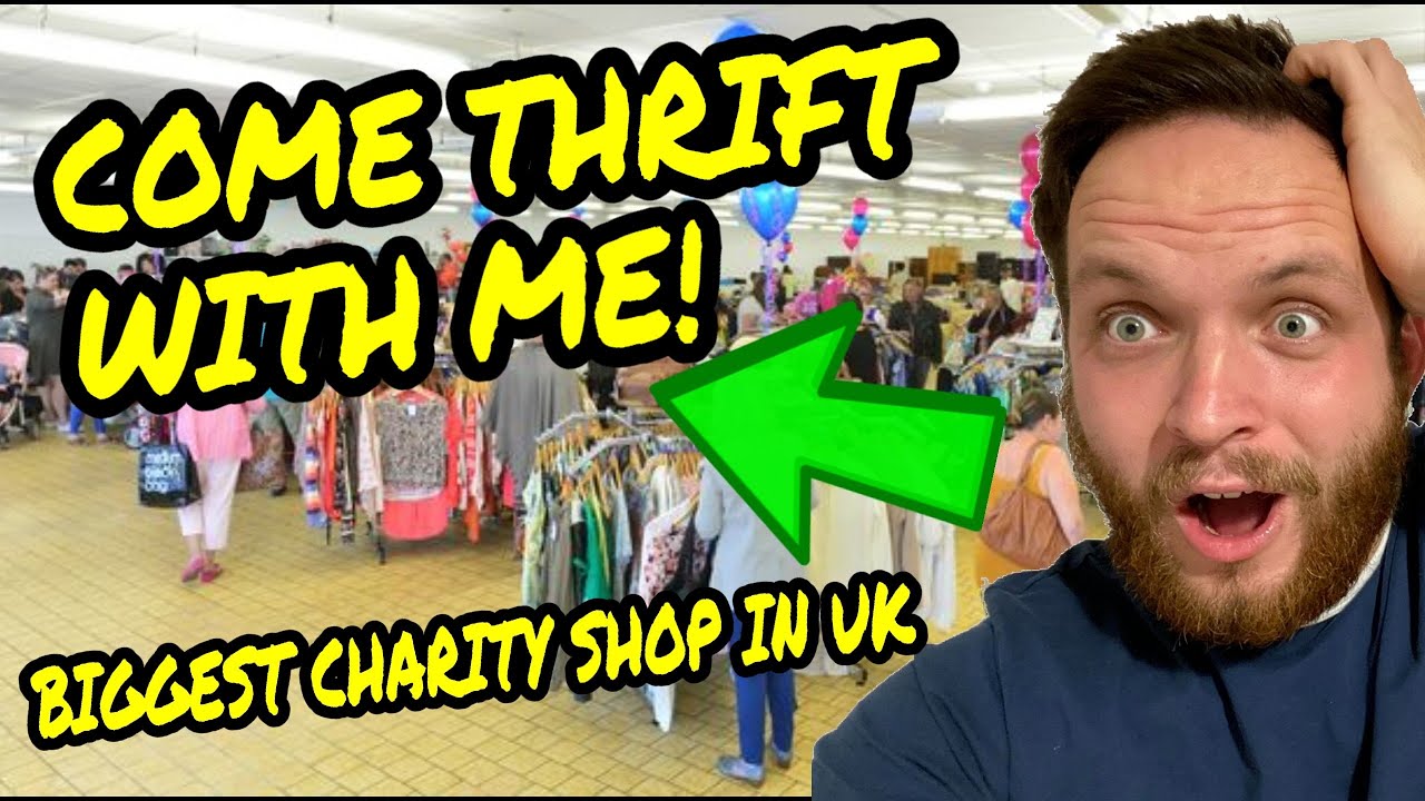Is This THE BIGGEST Charity Shop? Come Thrift With ME LIVE !! Making