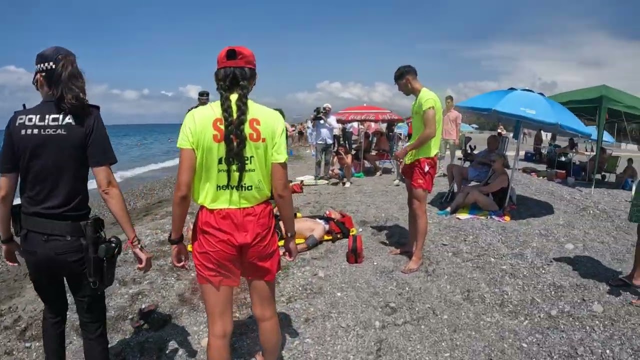 Simulacro socorrismo Motril temporada 2025