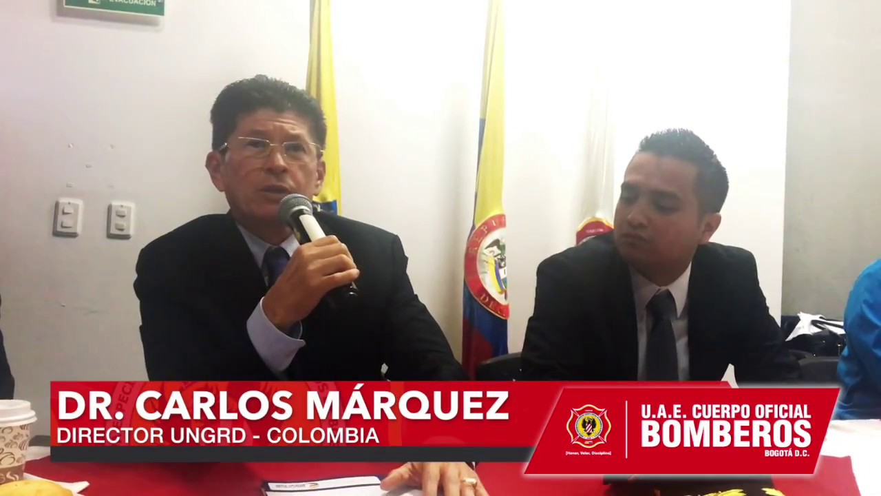 SE SUSCRIBIÓ CARTA DE ENTENDIMIENTO ENTRE LA UNGRD Y BOMBEROS BOGOTÁ bomberos in english