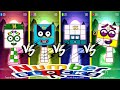 SPRUNKI OC FROM NUMBERBLOCKS 1️⃣4️⃣ 🆚 1️⃣5️⃣ 🆚 1️⃣6️⃣ 🆚 1️⃣3️⃣ COFFIN DANCE SONG  🎼 IN TILEs hop