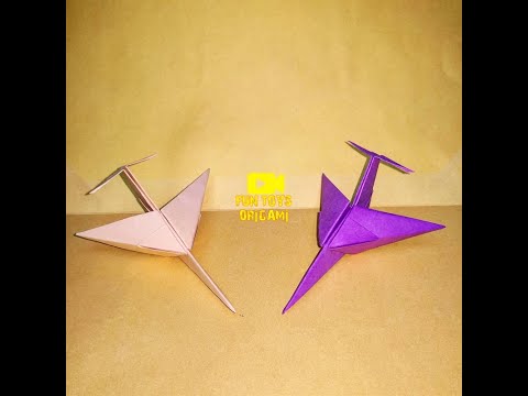 Kağıttan Maket Uçak Yapımı ( JET ) / Paper Model Airplane / origami