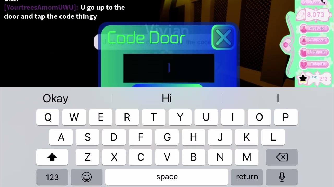 The code to the door in the trading hub! //ROYAL HIGH// YouTube