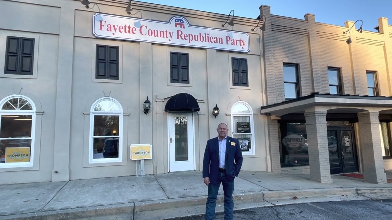 Bruce Thompson Visits the Fayette County Republican Party