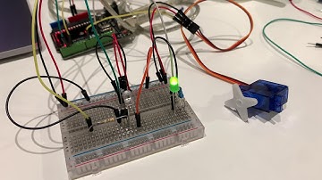 Advanced Physical Computing Week 2 - IR sensor with Servo