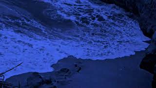 Heavy Wave Sounds for Deep Sleep | Raw Ocean Noise at Midnight