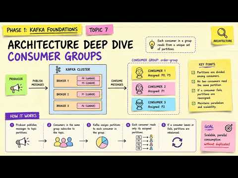 Apache Kafka Consumer Groups within 2 minutes 