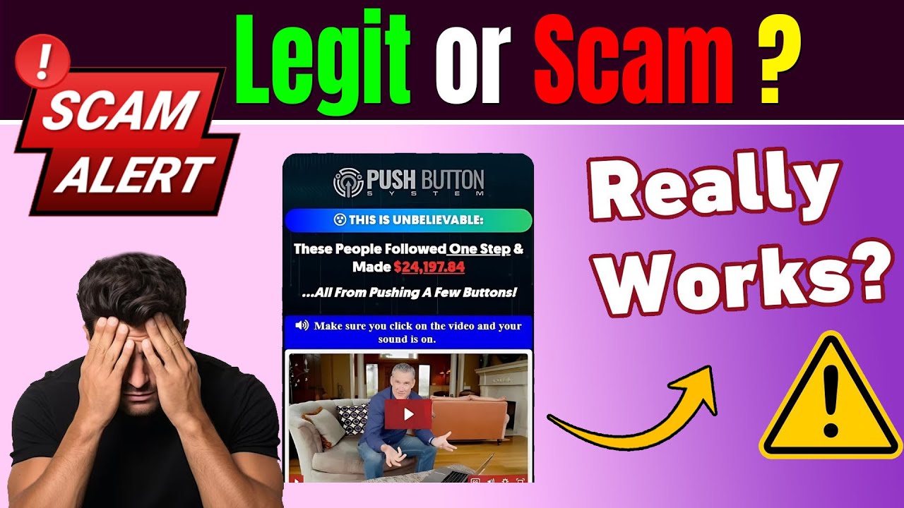 Push Button System Review 2025 - LEGIT OR SCAM?