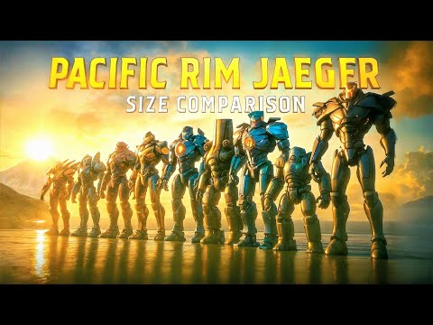 Pacific Rim Jaegers Size comparison 3D