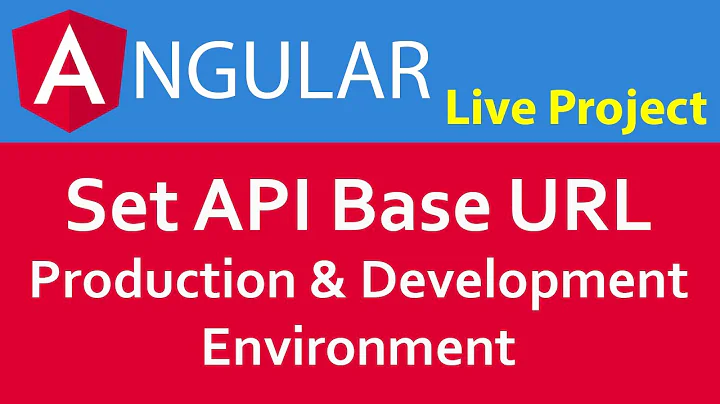 Create Project in Angular 7/8/9 in Hindi #13 HTTP Base URLs of Production and Development