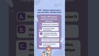 QCM corrigé « Voie interne » de gynécologie obstétrique
