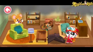 Baby Panda's Firefighter Rescue Team | How To Escape The Fire Babybus Games screenshot 5