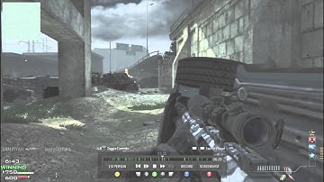 MW3 Silent Barrett MOAB (17 Man Commentary!)