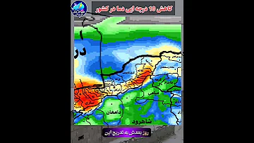 هشدار قرمز هواشناسی Shorts خبر برف Weather Snow 