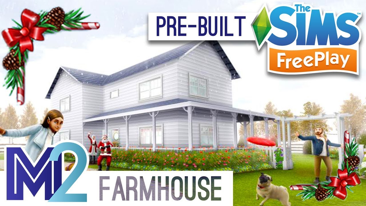Sims FreePlay - Farmhouse Tour Roof Tutorial Early Sims FreePlay - Farmhouse Tour Roof Tutorial Early