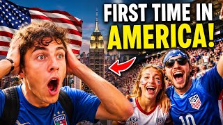 Europeans Experience America for the First Time 🇺🇸 | World Cup 2026 FIFA Fan Reactions